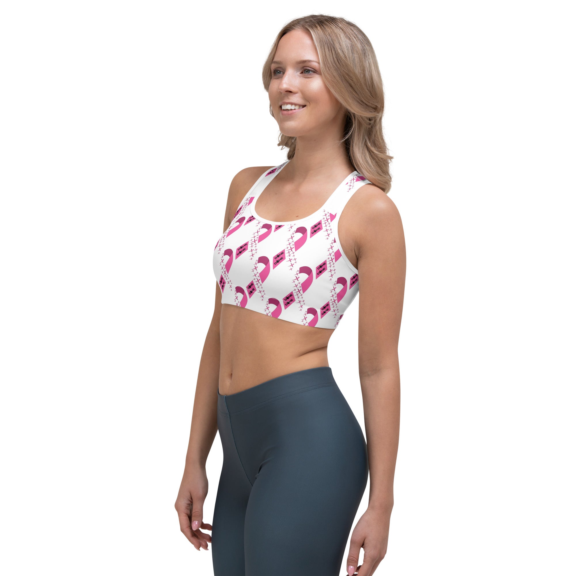 Breast Cancer Awareness Sports bra