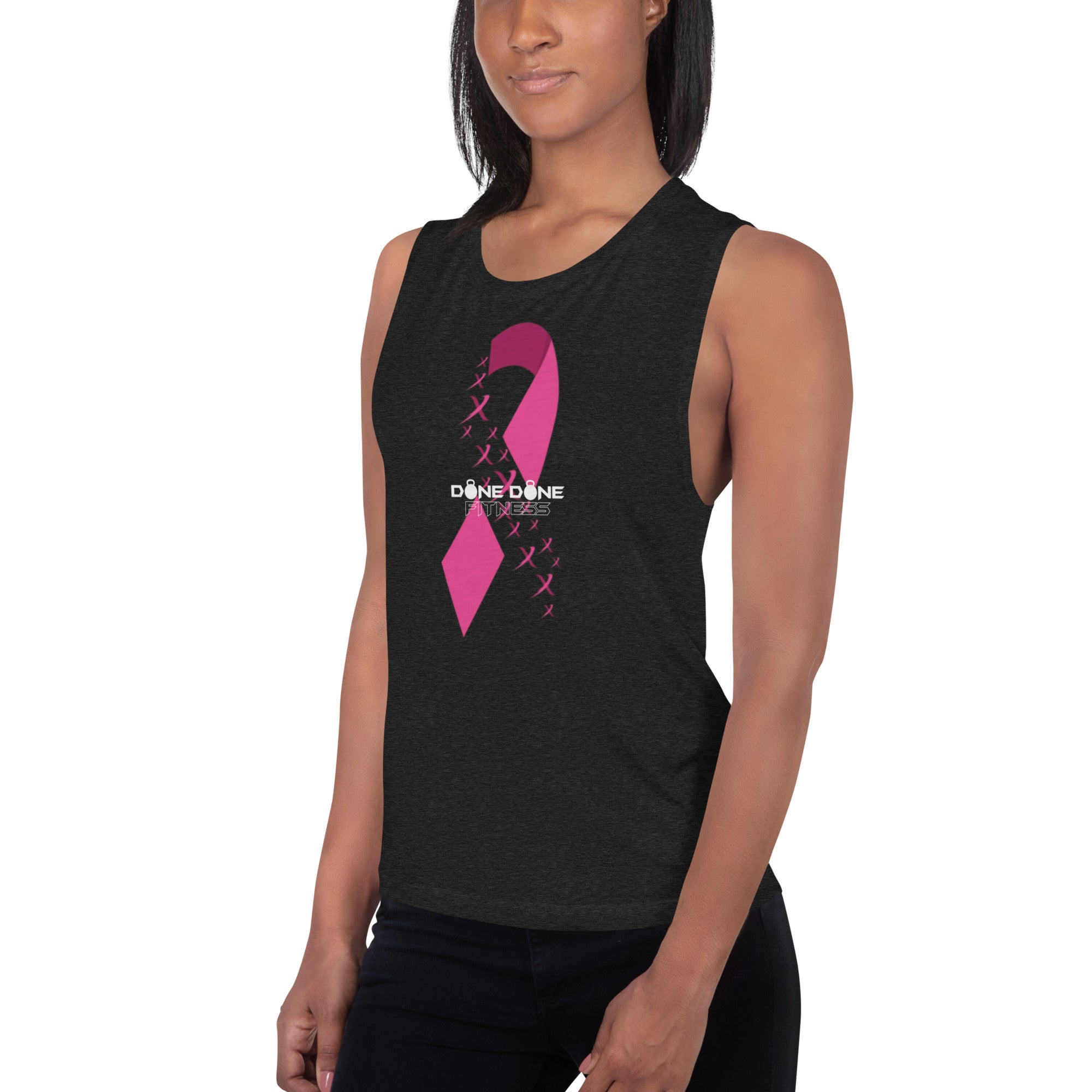 Breast Cancer Ladies’ Muscle Tank