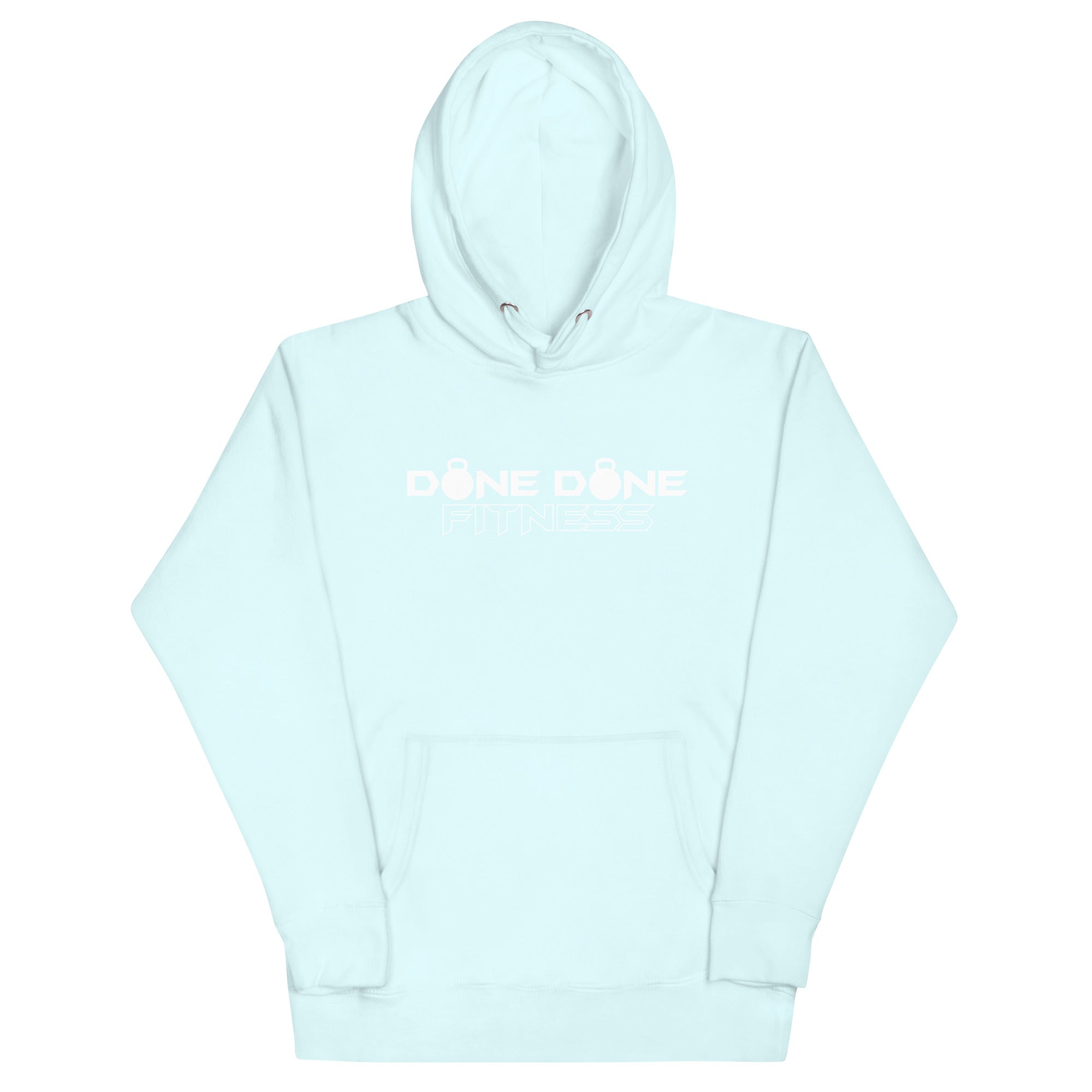 Unisex Done Done White Logo Hoodie