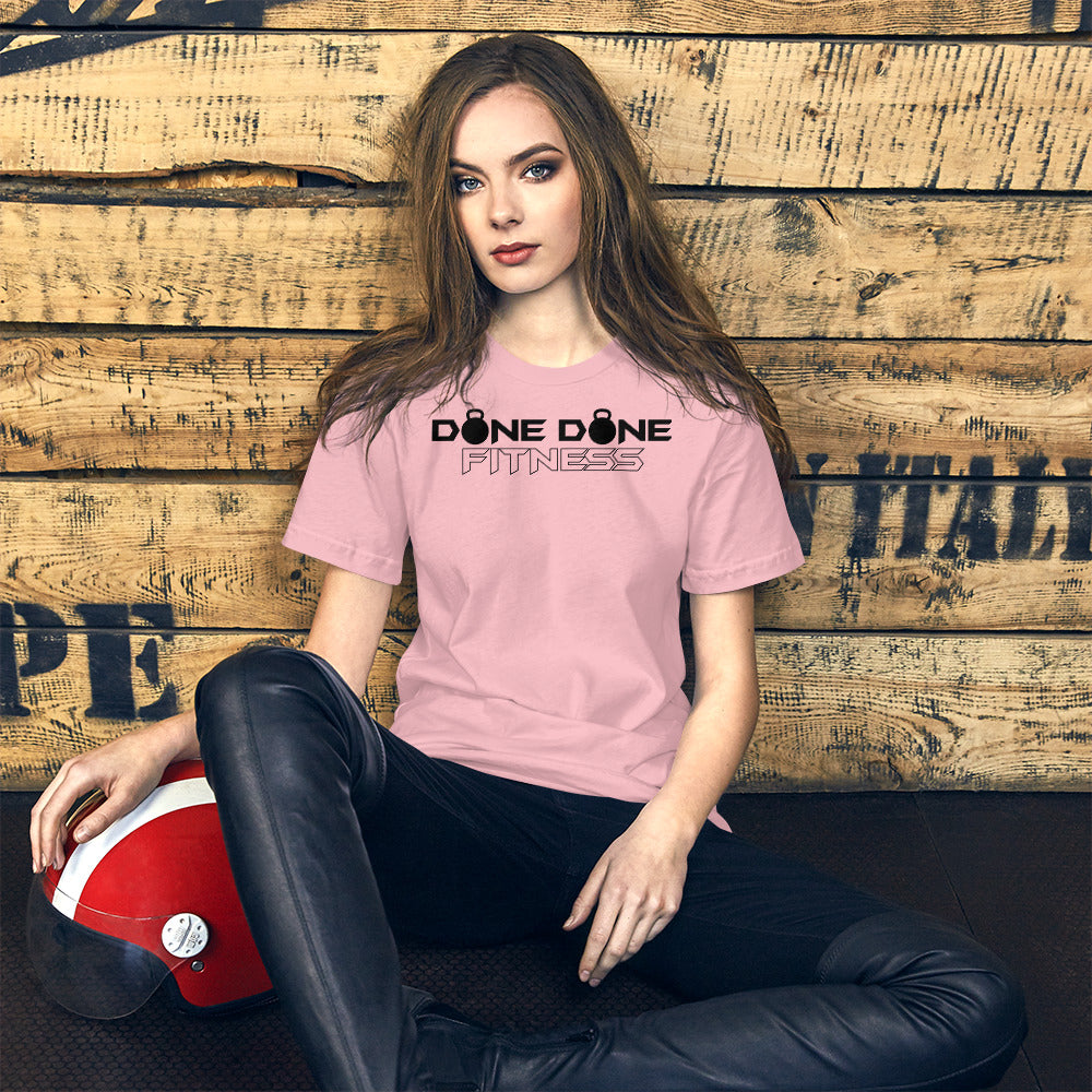 Logo Pink Short-Sleeve Unisex T-Shirt