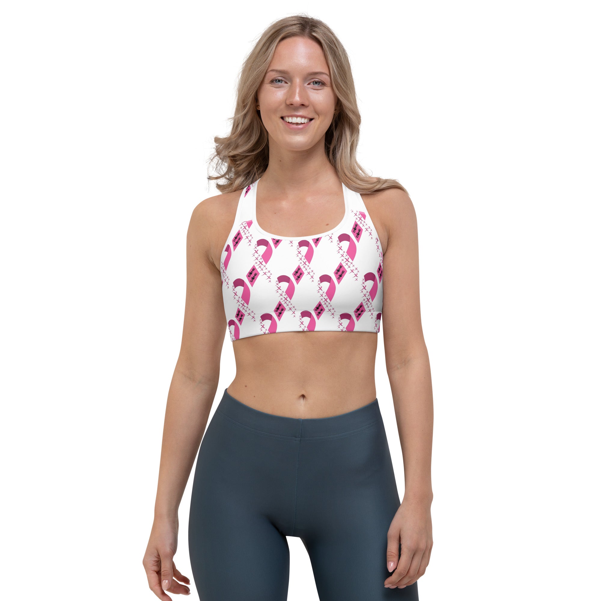 Breast Cancer Awareness Sports bra