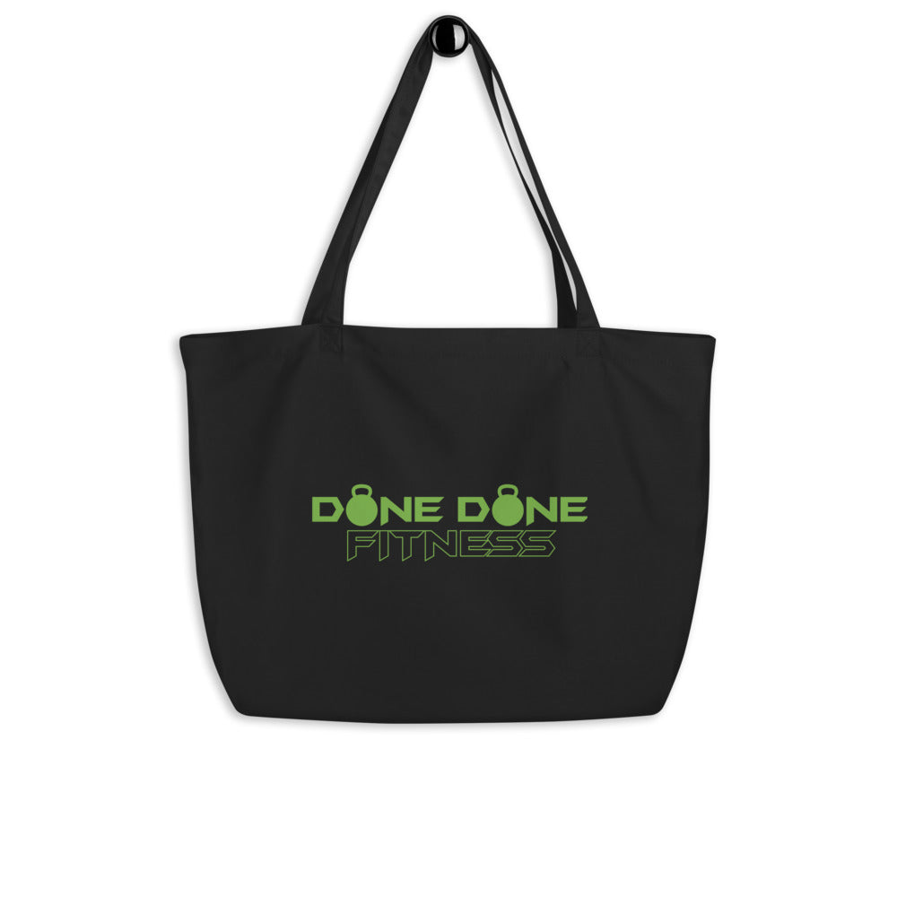 Logo Large organic tote bag