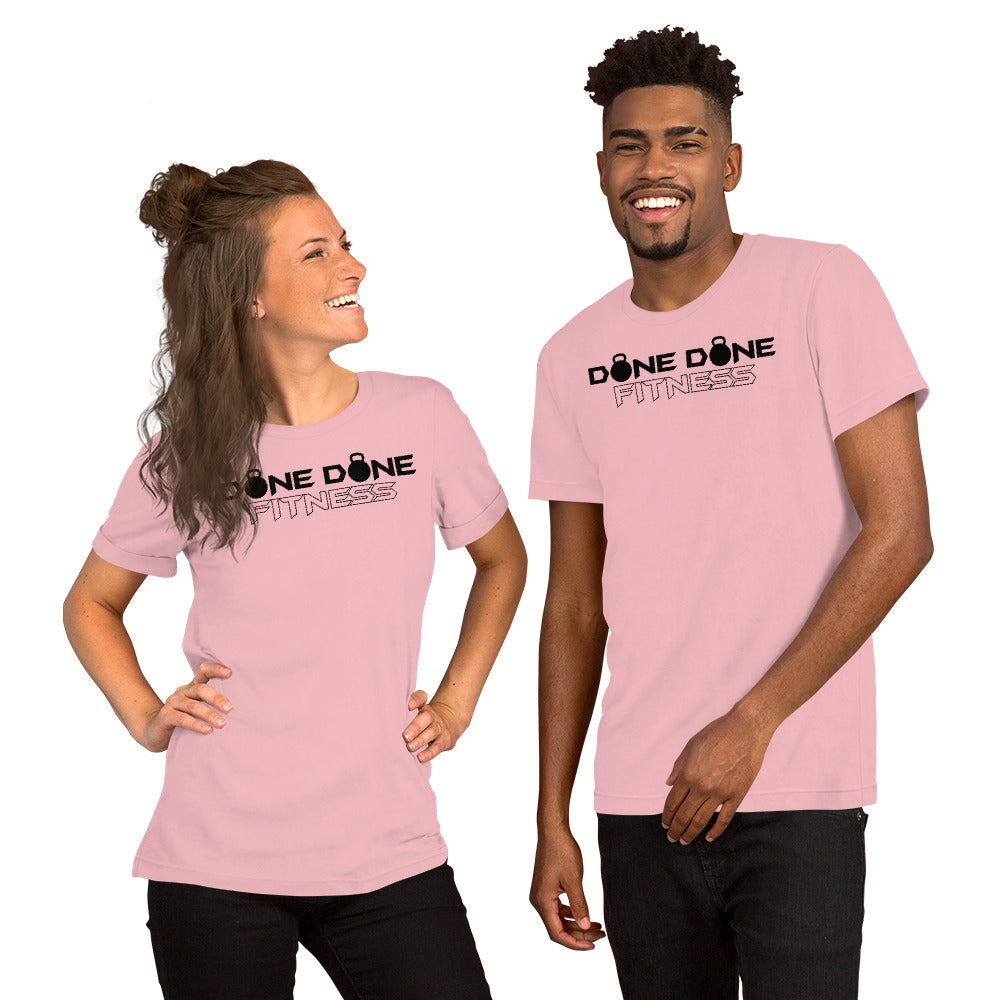 Logo Pink Short-Sleeve Unisex T-Shirt