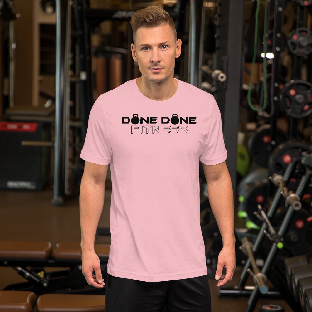 Logo Pink Short-Sleeve Unisex T-Shirt